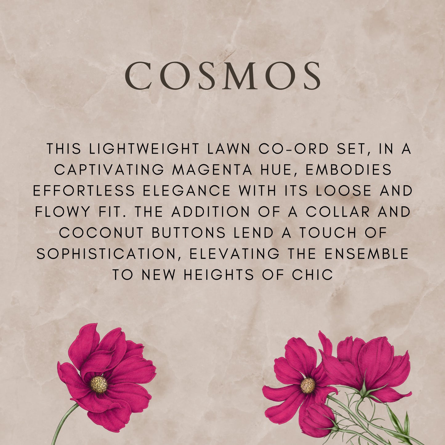 Cosmos co-ord set